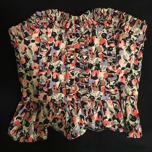 Cute Floral Crop Top